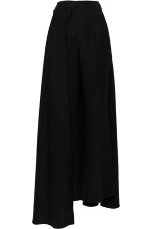 ISABEL SANCHIS Pantalones capri con volantes