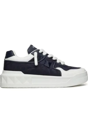 VALENTINO GARAVANI Tenis One Stud XL Toile Iconographe
