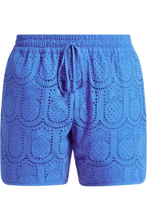 Farm Rio Shorts Pineapple Eyelet