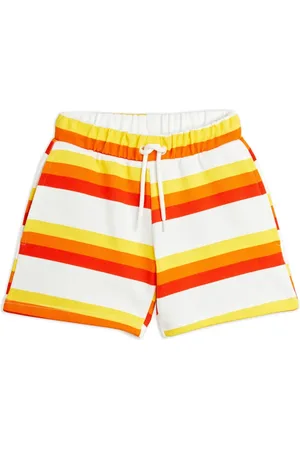Mini Rodini Shorts con rayas estampadas