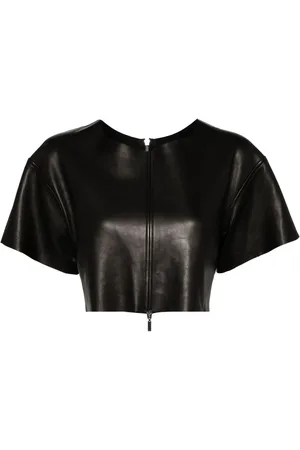 MATICEVSKI Playera con diseño corto