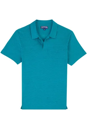 Vilebrequin Playera tipo polo con tortuga bordada