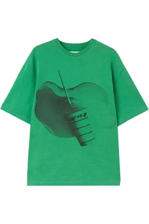 Jil Sander Playera con estampado gráfico