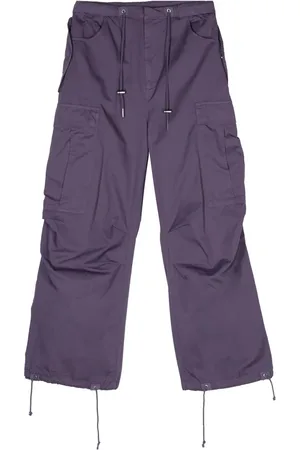 Bluemarble Pantalones tipo cargo con cordón en la pretina