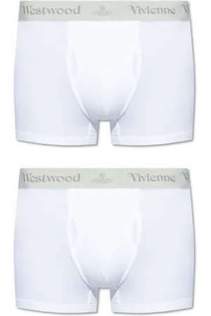 Vivienne Westwood Set de dos bóxeres con logo en la pretina