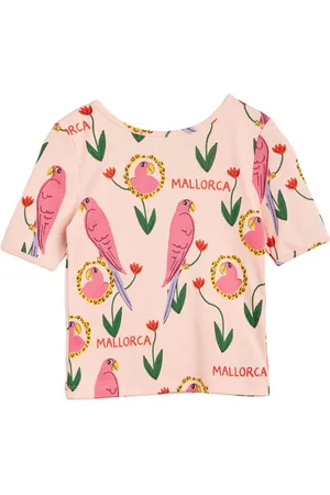 Mini Rodini Playera con estampado abstracto