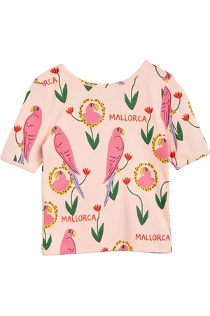Mini Rodini Playera con estampado abstracto
