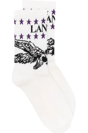 Lanvin Calcetines con estampado Eagle de x Future