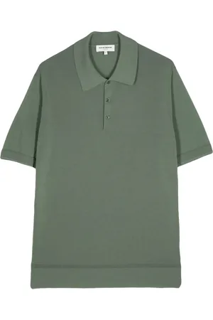 MAN ON THE BOON. Playera tipo polo manga corta