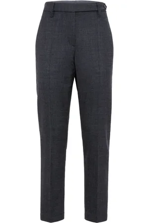 Brunello Cucinelli Pantalones capri con bolsillos