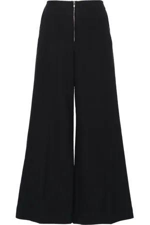 Totême Pantalones anchos con tiro medio