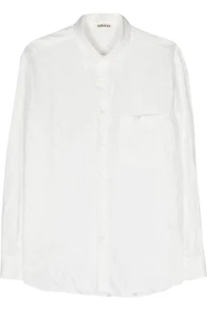 Auralee Camisa con efecto arrugado