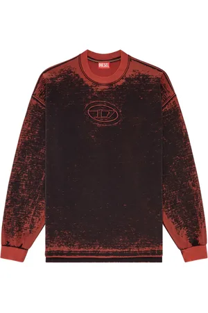 Diesel Suéter con logo estampado
