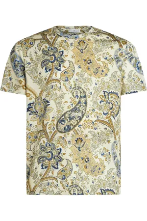 Etro Playera con estampado de cachemira floral