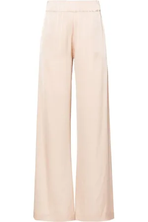 D.EXTERIOR Pantalones anchos con tiro medio