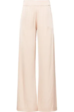 D.EXTERIOR Pantalones anchos con tiro medio