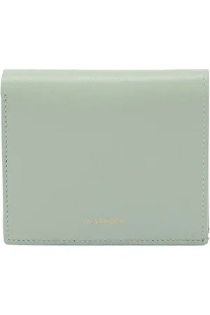 Jil Sander Cartera con logo en relieve