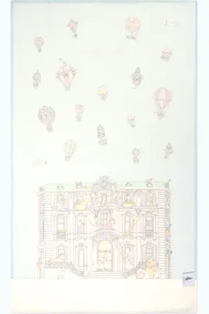 Atelier Choux Manta con estampado Palace