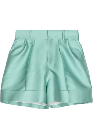 DICE KAYEK Shorts con acabado satinado