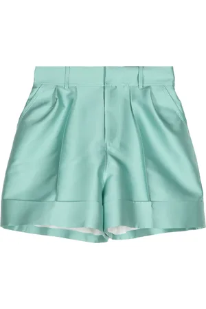 DICE KAYEK Shorts con acabado satinado
