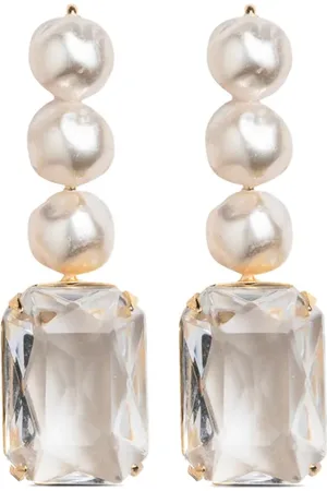 Jennifer Behr Aretes Patrizia con perla