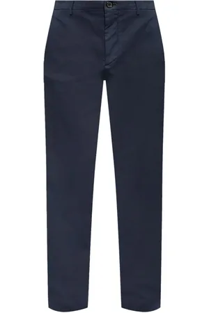 Paul Smith Pantalones rectos con tiro medio