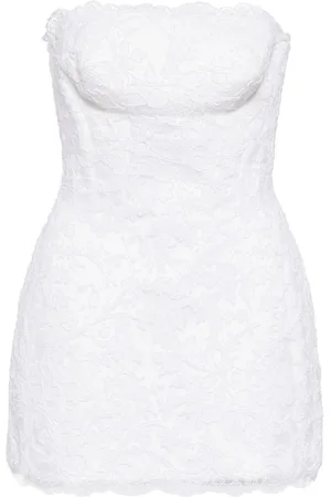 ERMANNO SCERVINO Vestido corto strapless