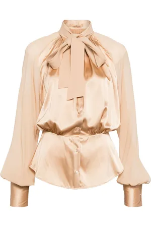 ERMANNO SCERVINO Camisa con mangas farol y botones