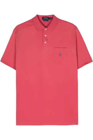Ralph Lauren Playera tipo polo con logo bordado