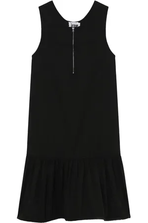 Izzue Vestido corto sin mangas con peplum