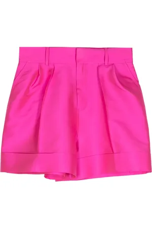 DICE KAYEK Shorts con acabado satinado