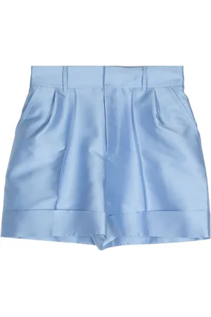 DICE KAYEK Shorts con acabado satinado