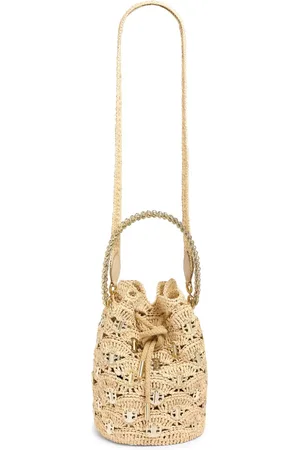 Paco rabanne Bolsa bucket Raphia Wave Paco 1969