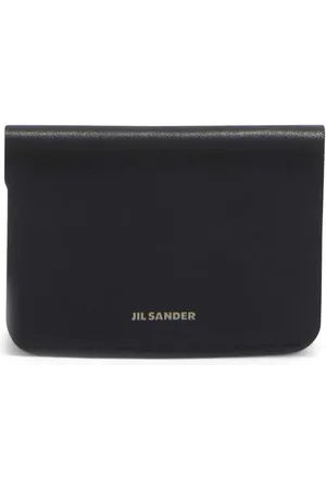 Jil Sander Cartera con logo en relieve