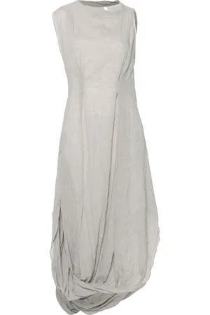 Lauren Manoogian Vestido largo con detalle retorcido