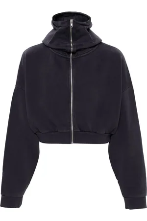 Entire Studios Hoodie corta con cierre