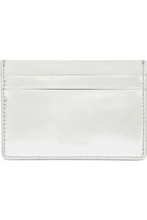Jil Sander Tarjetero con sello del logo