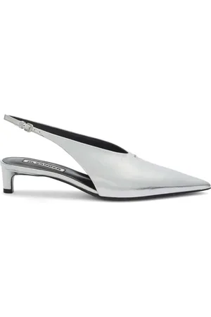 Jil Sander Zapatillas metalizadas
