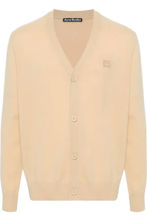 Acne Studios Cárdigan con aplique del logo