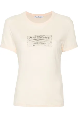 Acne Studios Playera con logo estampado