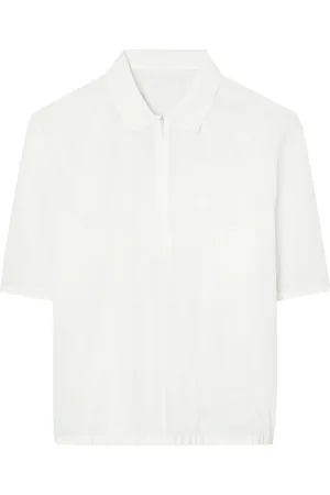 Tory Burch Playera tipo polo con cierre