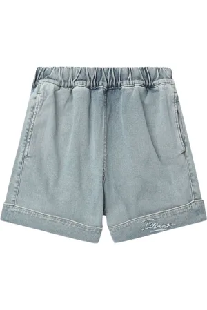 Izzue Bermudas con logo bordado