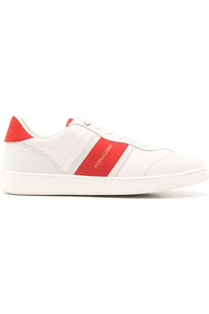 Salvatore Ferragamo Tenis con paneles y diseño color block