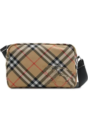 Burberry Mochila tipo mensajero con motivo Vintage Check