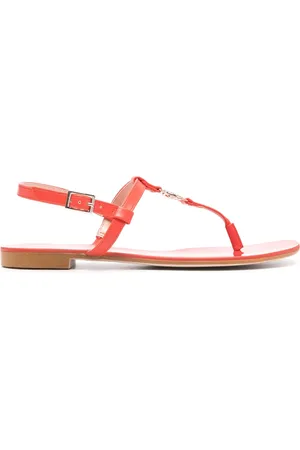 Twin-Set Sandalias con placa del logo