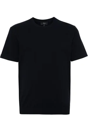 THEORY Playera con cuello redondo