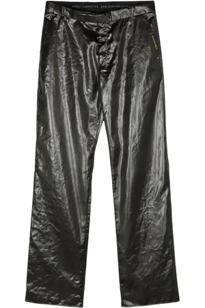MARTINE ROSE Pantalones rectos con tiro medio