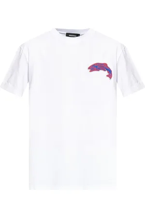 Dsquared2 Playera con logo y apliques
