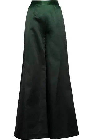 Saiid Kobeisy Pantalones acampanados con efecto degradado