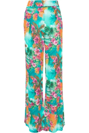 Roberto Cavalli Pantalones palazzo con tiro alto